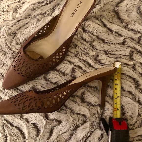 Caramel Merona Mules - Picture 3 of 3